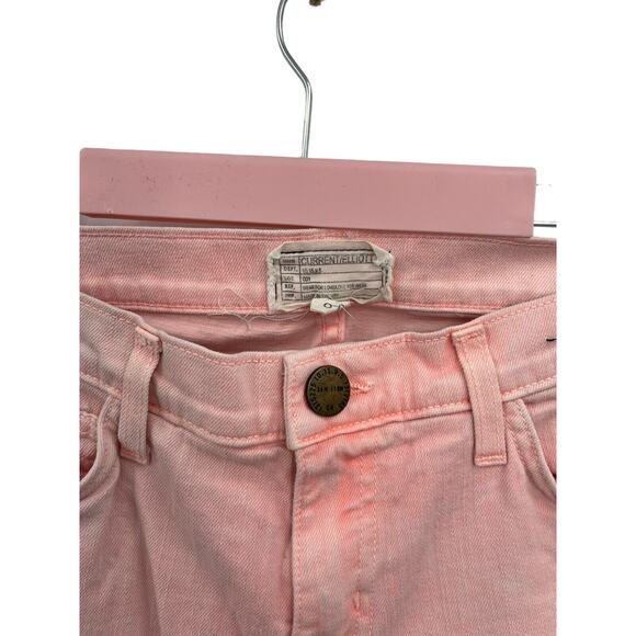 Current Elliot The Stiletto Jeans Orange Skinny Jeans Size 30 - Picture 4 of 13